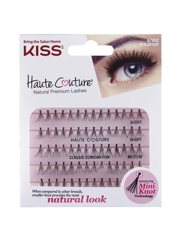 KISS Haute Couture Individual ciglia finte a ciuffetti 70 pz