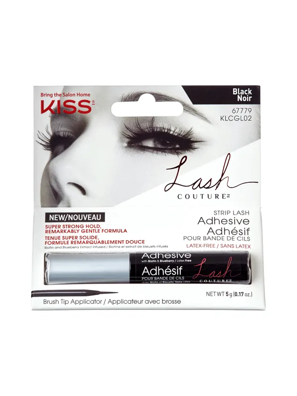 KISS Lash Couture KLCGL02C colla ciglia 5g nera