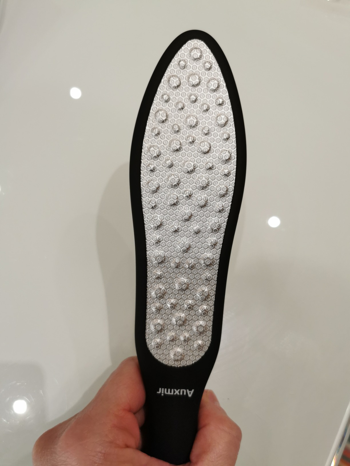 Auxmir 3in1 Raspa Piedi lima talloni acciaio inox doppia faccia