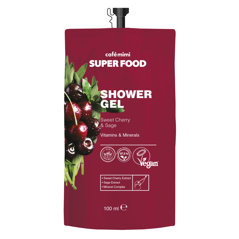 Café Mimi Gel Doccia Ciliegia Salvia 100 ml