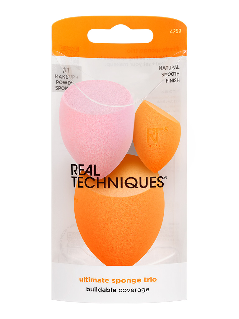 Real Techniques 4259 Ultimate Sponge Trio spugnette 3 pz