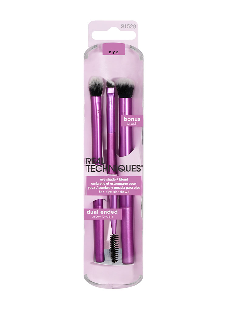 Real Techniques Eye Shade + Blend set pennelli occhi 3 pezzi