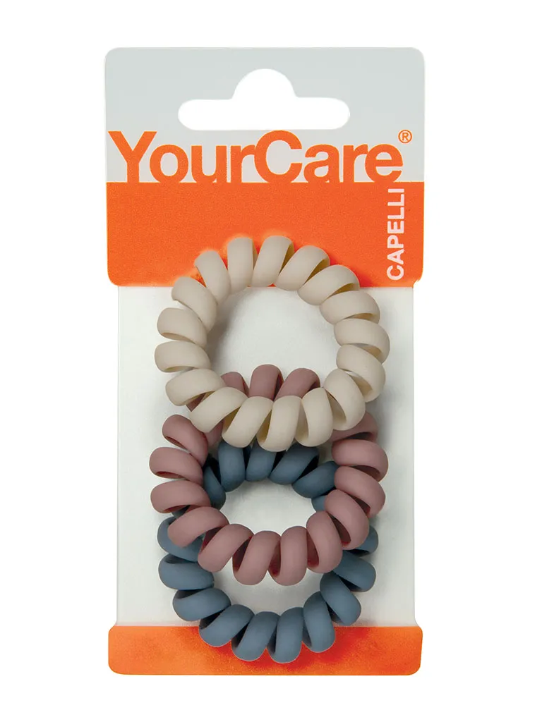 YourCare Phone PH078COL Elastici Capelli Large Opachi 3 Pezzi