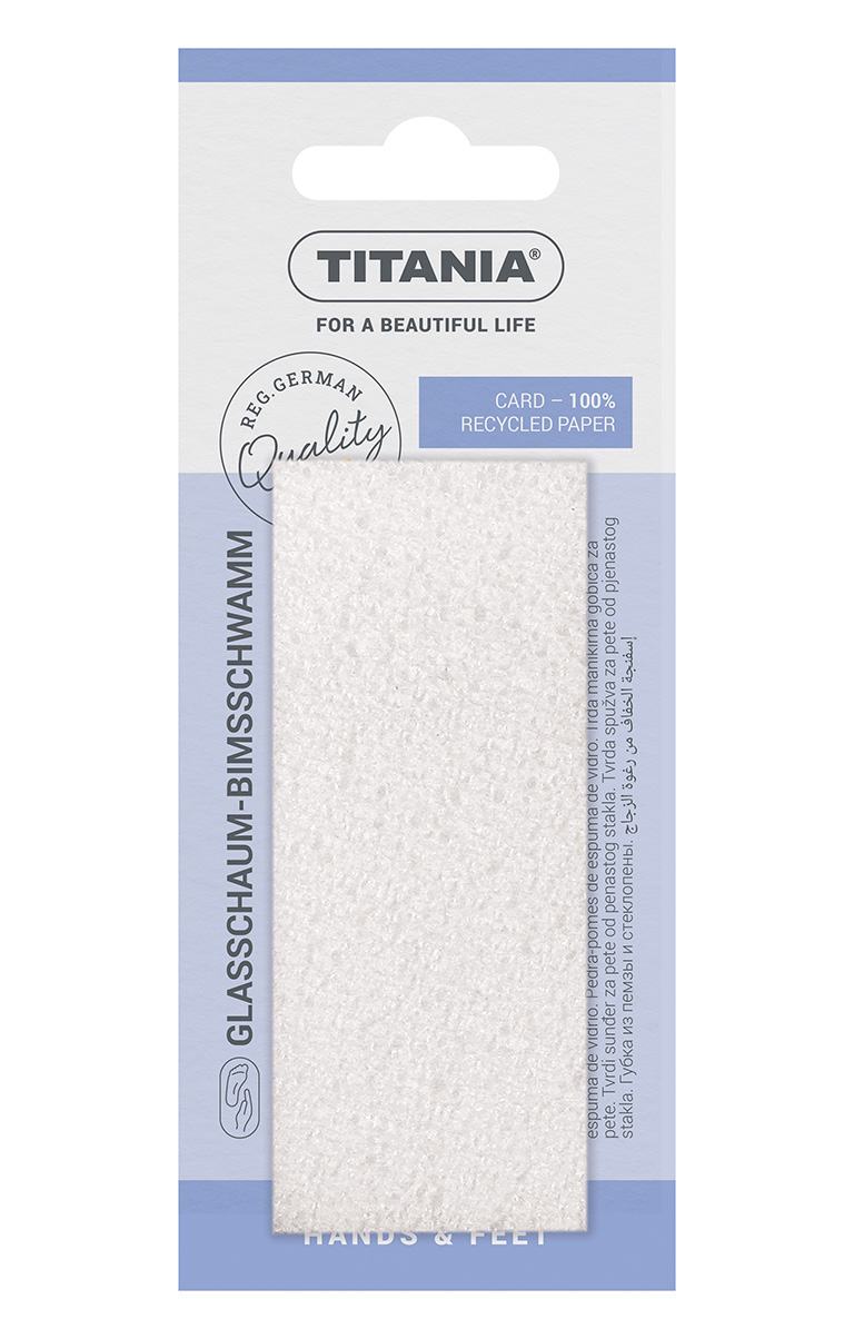Titania 2036 spugna abrasiva forte callosità