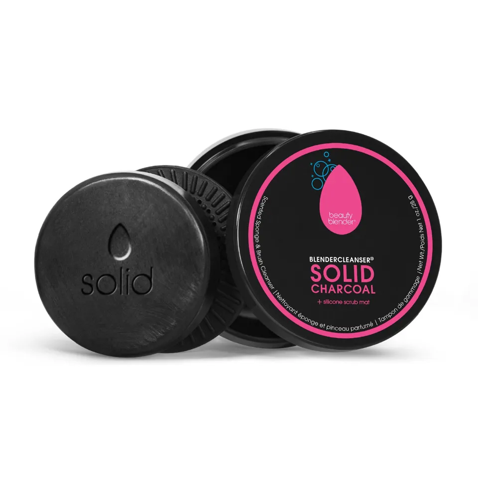 Beautyblender Blendercleanser Solid Charcoal detergente solido carbone