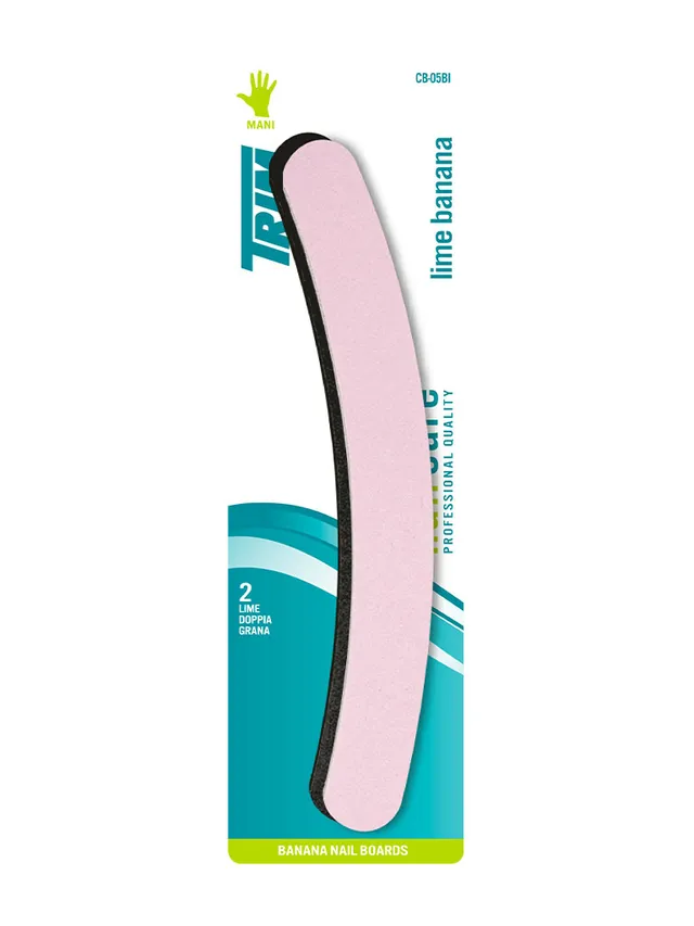 Trim CB-05 lima banana 2 pz grana fine e grossa