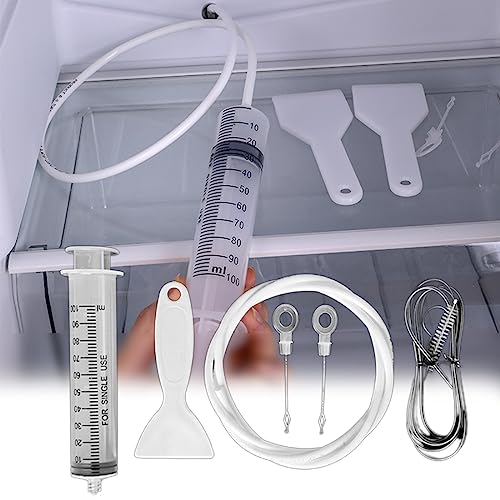 SJBAUTYO Kit Pulizia Frigorifero 6 Pezzi Spazzola 1,5 m Nylon