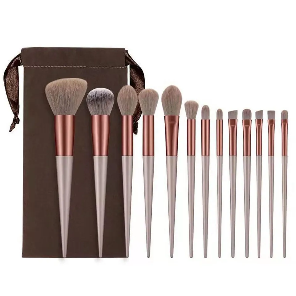 SJBAUTYO set pennelli trucco professionali 13 pezzi viso occhi