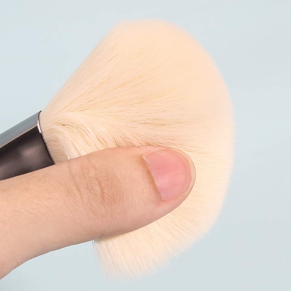 DUcare Set 7 Pennelli Trucco con Borsa Fibra Sintetica