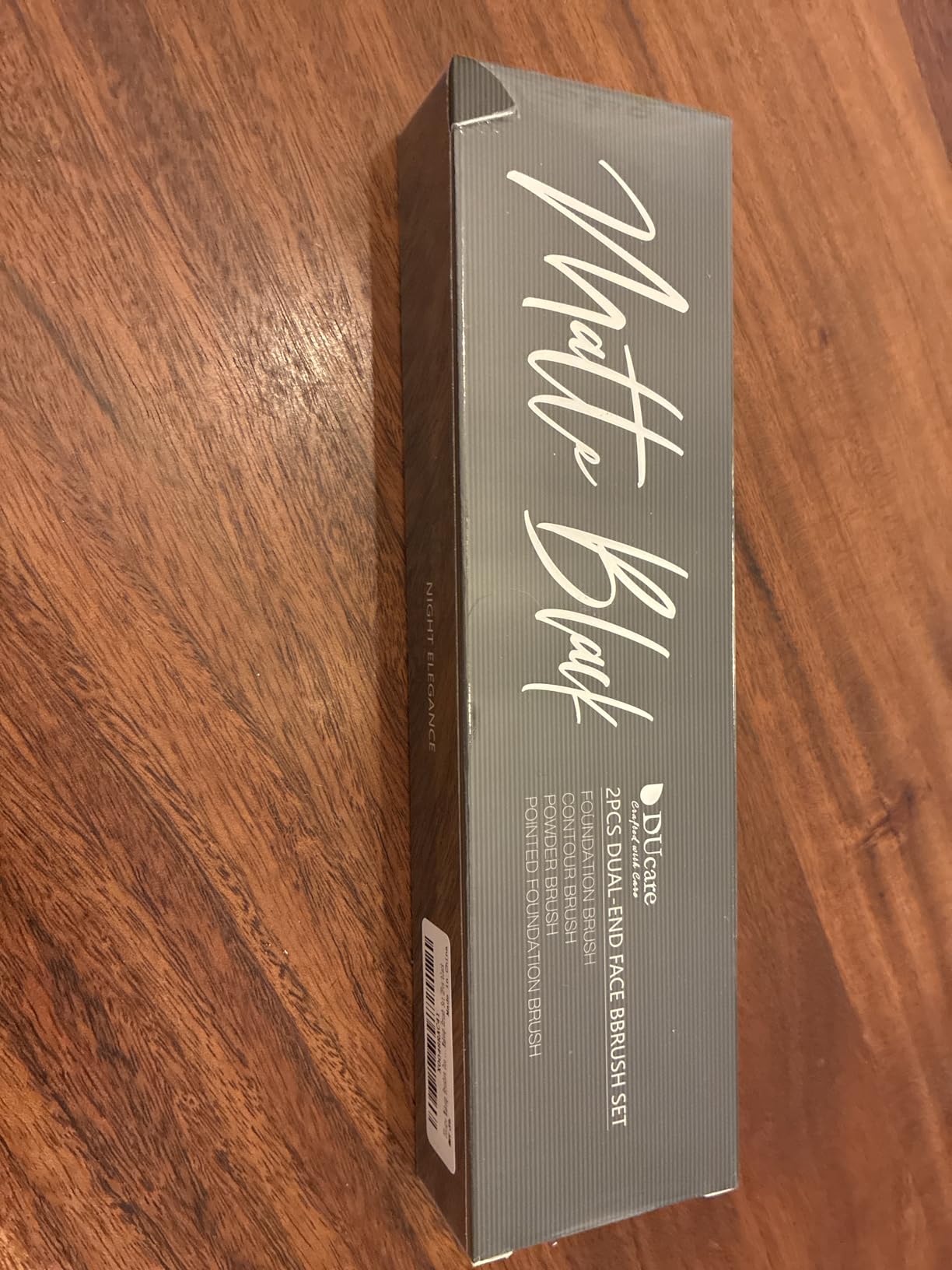 DUcare Pennello Fondotinta Doppia Punta Contouring Bronzo