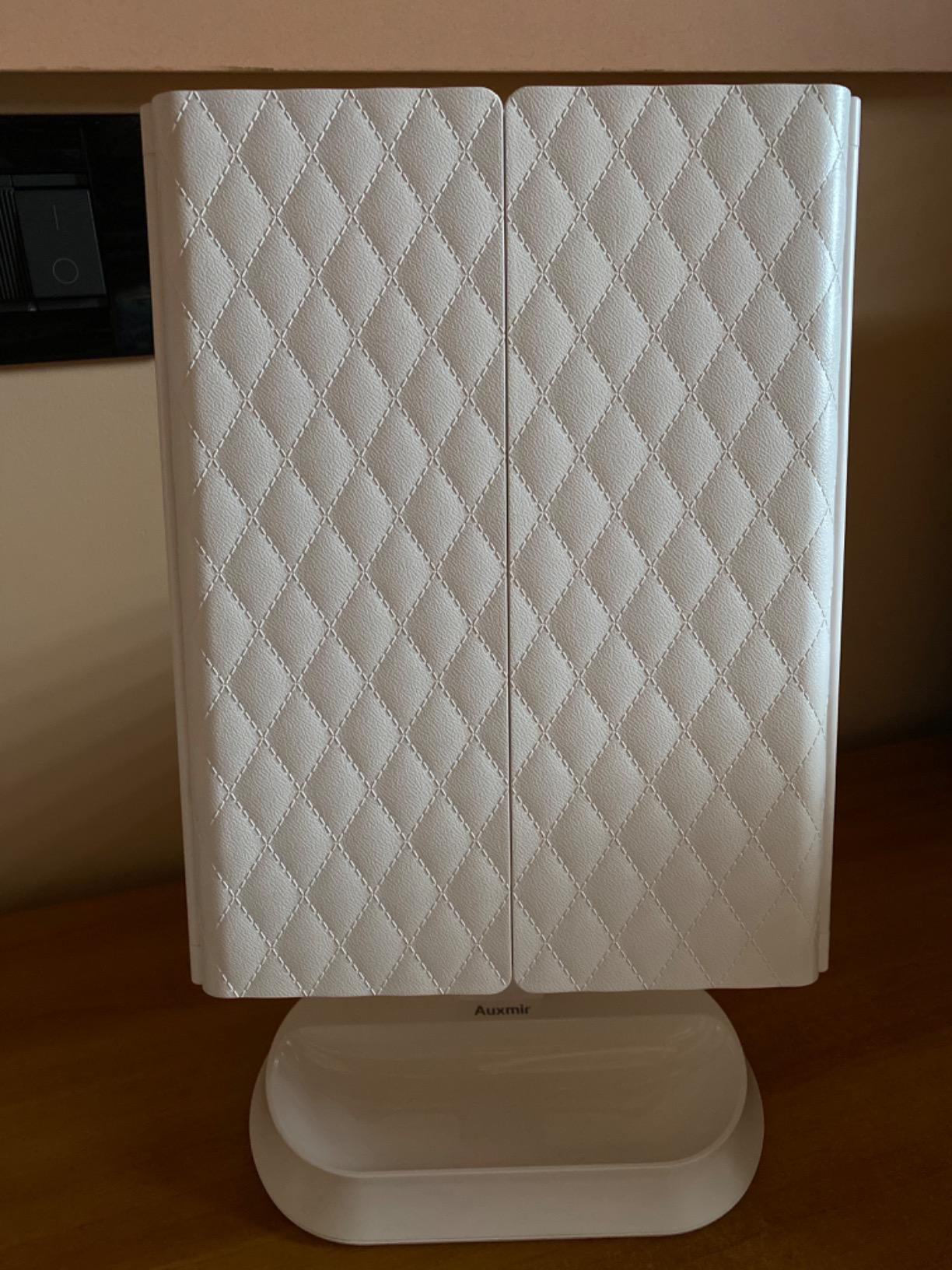 Auxmir Specchio Trucco con Luci 60 LED 1X 5X 7X Pieghevole