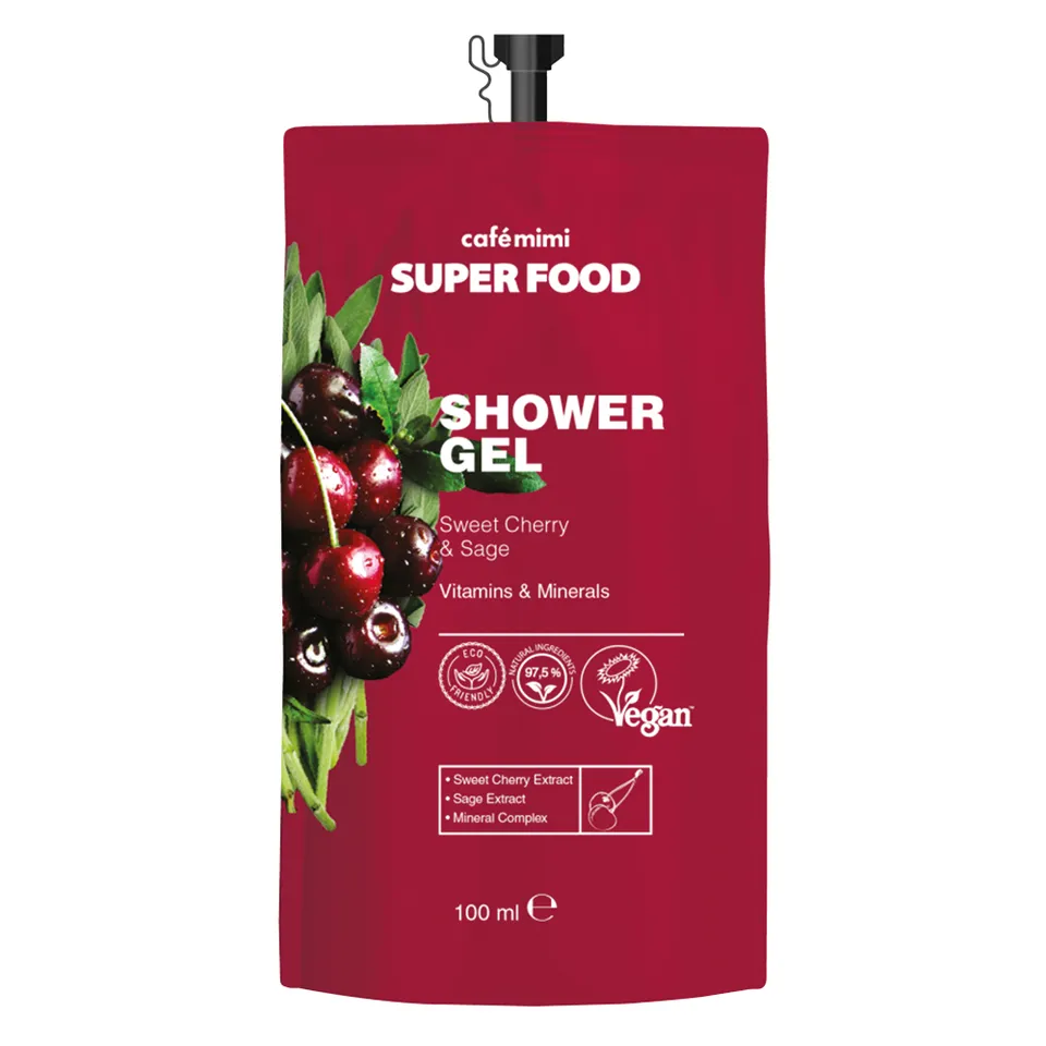 Café Mimi Gel Doccia Ciliegia Salvia 100 ml