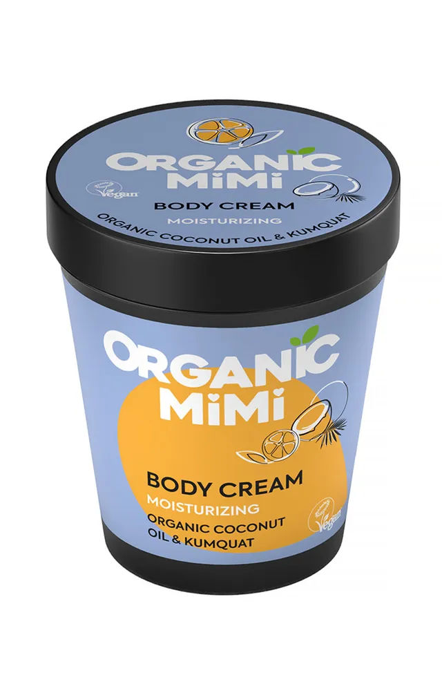 Organic Mimi 1099 crema corpo cocco e kumquat 200 ml idratante