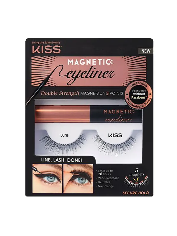 KISS Magnetic Eyeliner Starter Kit ciglia finte KMEK01