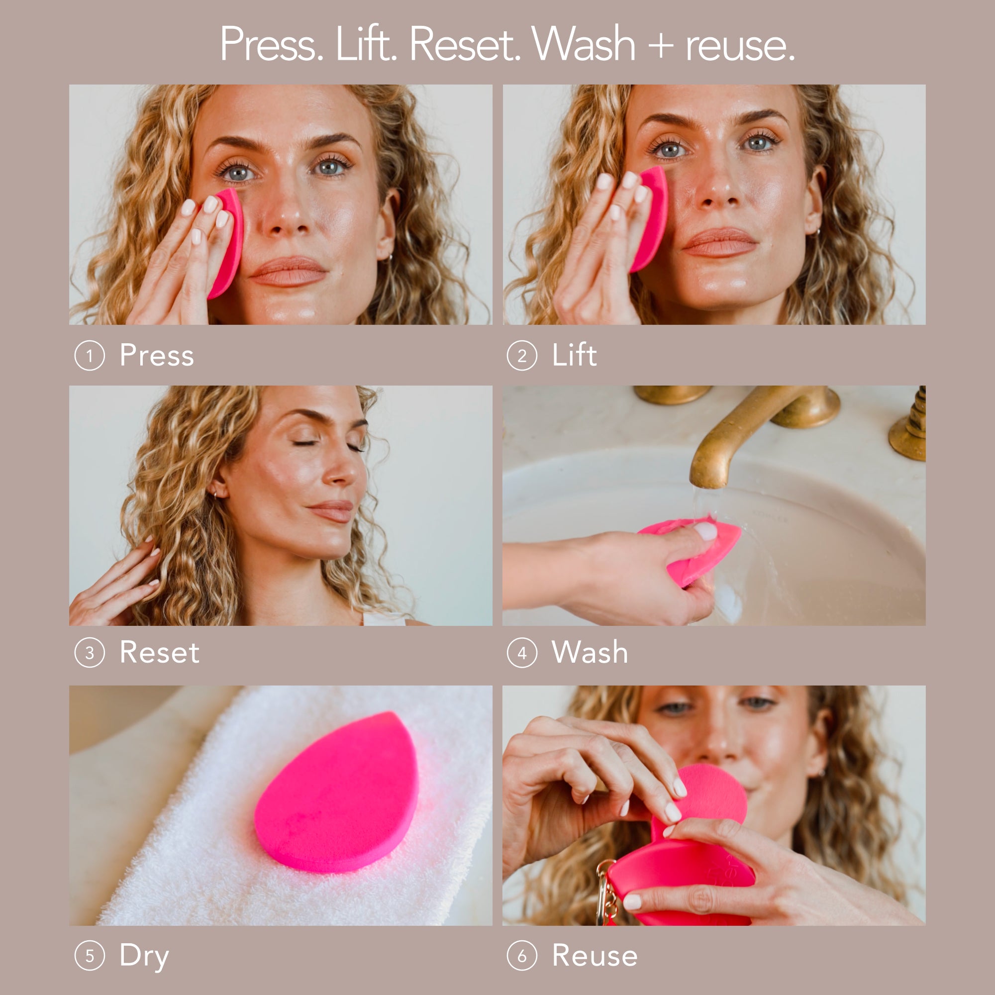 Beautyblender Resetter dischetti opacizzanti riutilizzabili