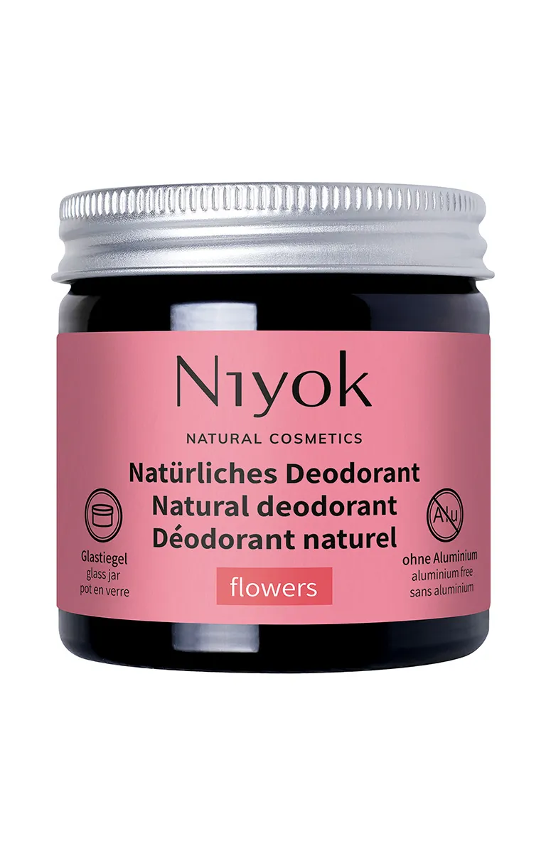 Niyok Natural Deodorant deodorante naturale fiori 40 ml
