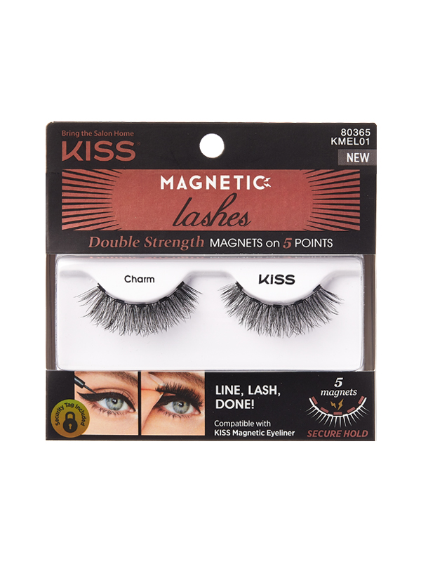 KISS Magnetic Lashes Charm ciglia magnetiche naturali