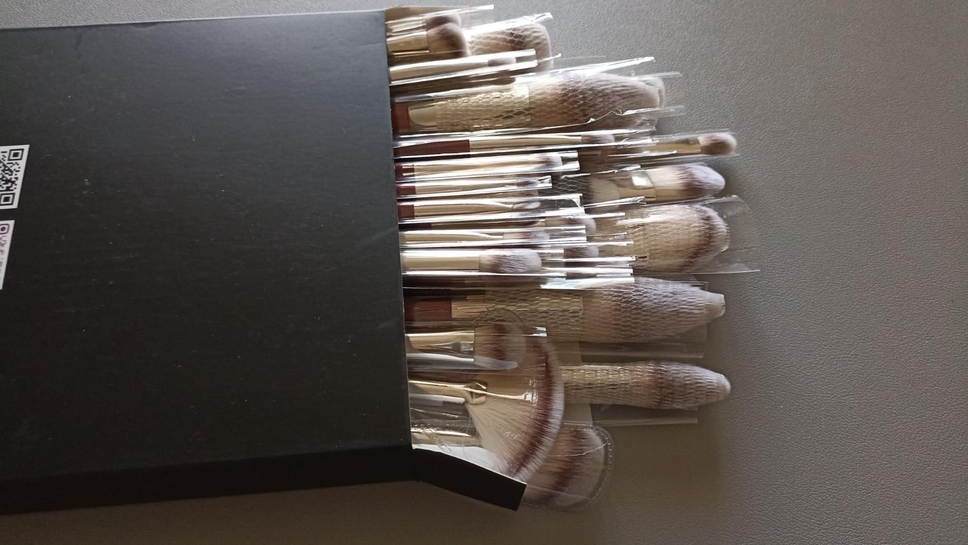 BEILI Set Pennelli Trucco 15 Pezzi Vegano Sintetici