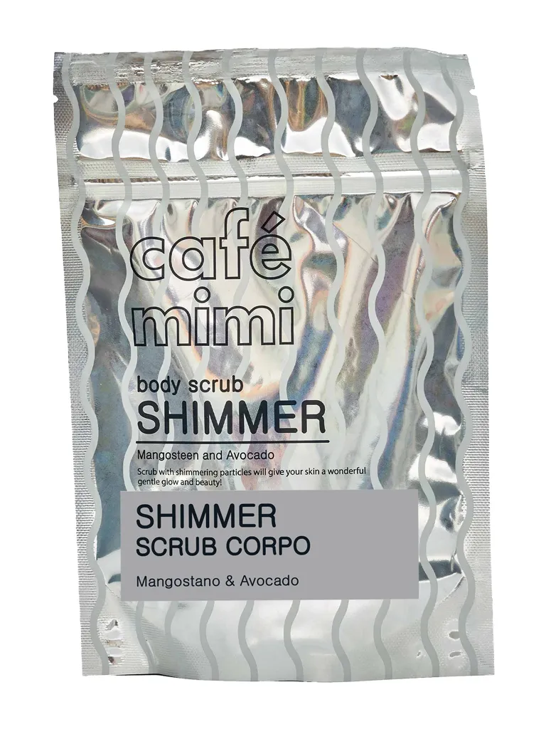 Café Mimi scrub corpo shimmer mangostano avocado 150 g