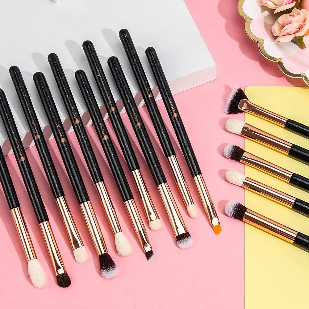 DUcare Set 15 Pennelli Trucco Occhi Professionale