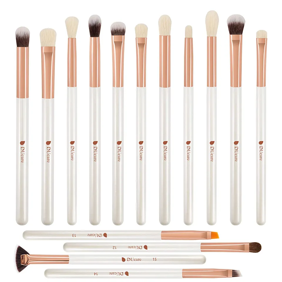 DUcare Kit 15 Pennelli Occhi Ombretto Eyeliner