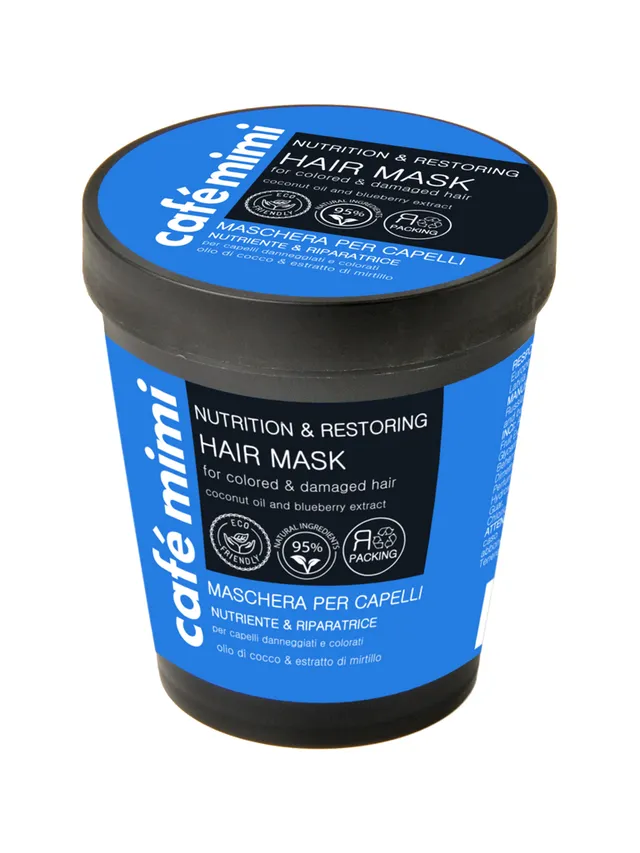 Café Mimi Maschera Capelli Nutriente Riparatrice Cocco 220 ml
