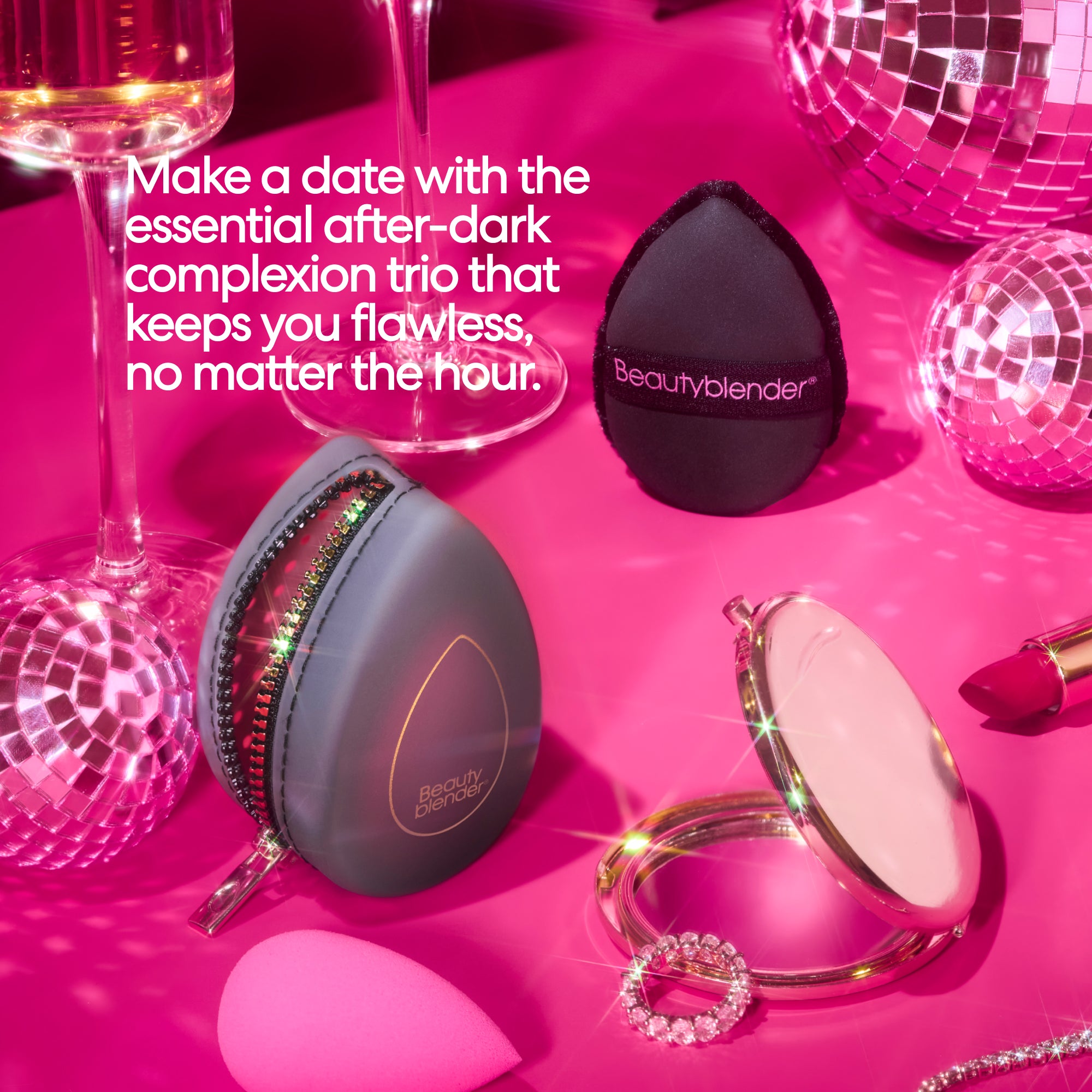 Beautyblender Midnight Blend Blur set trucco viaggio 3 pezzi
