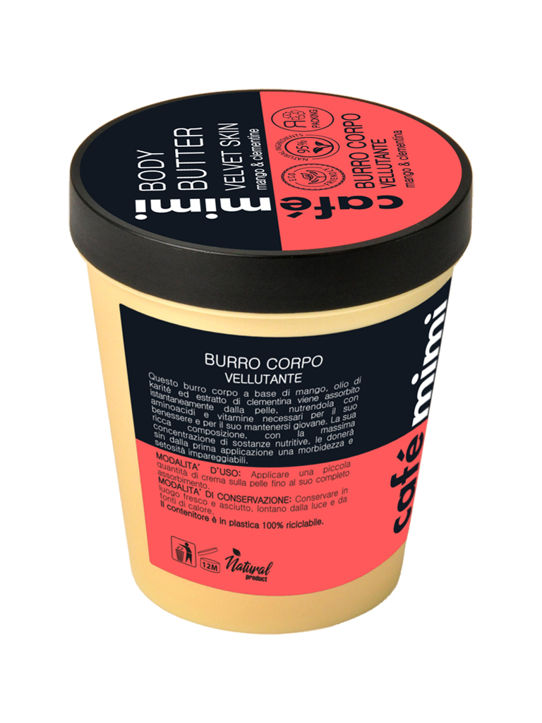 Café Mimi Burro Corpo Vellutante 220ml mango e karité