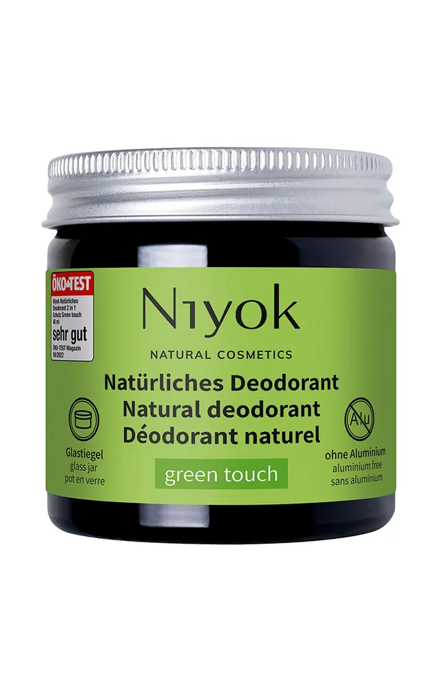 Niyok Green Touch deodorante naturale verde 40 ml antitraspirante