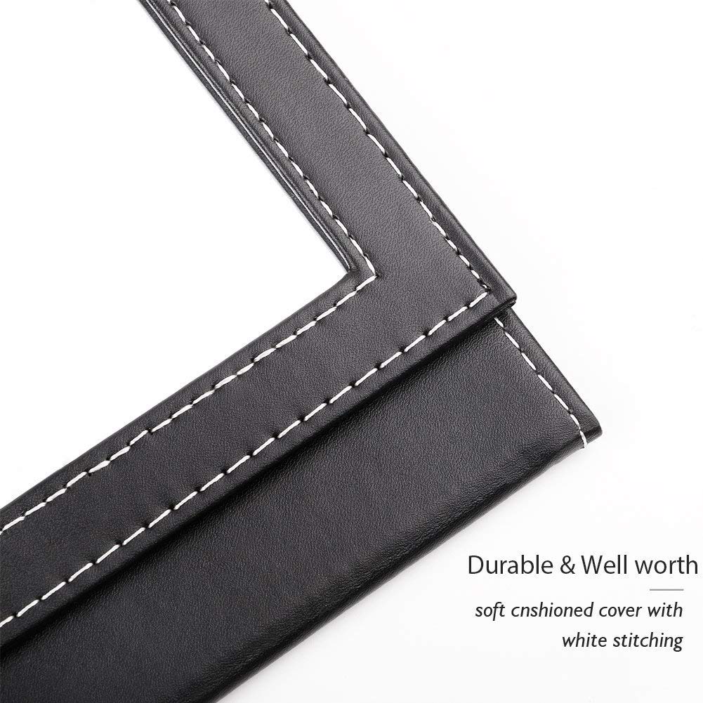 DUcare Specchio Trucco Pieghevole S Nero Pelle PU