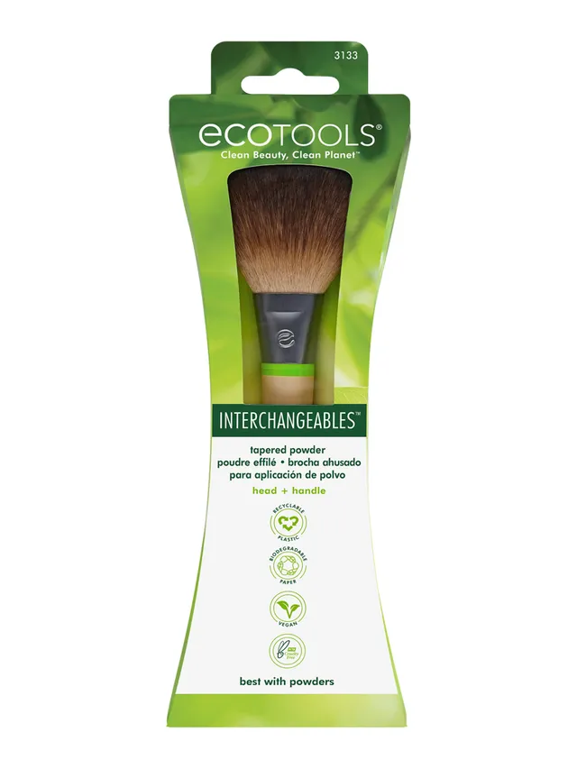 EcoTools Interchangeables Tapered Powder Pennello Polveri Manico