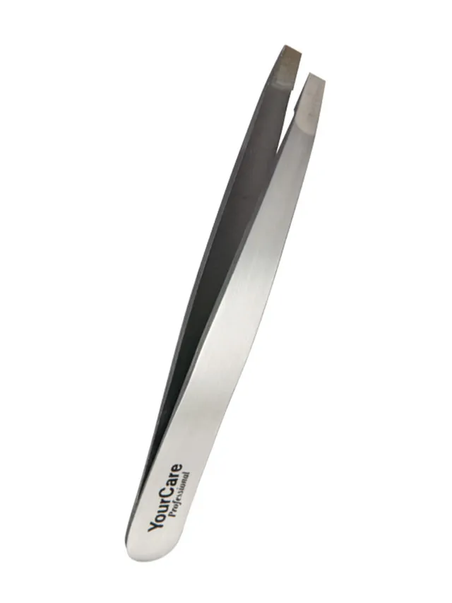 YourCare INOX PRO Obliqua Satinata pinzetta sopracciglia