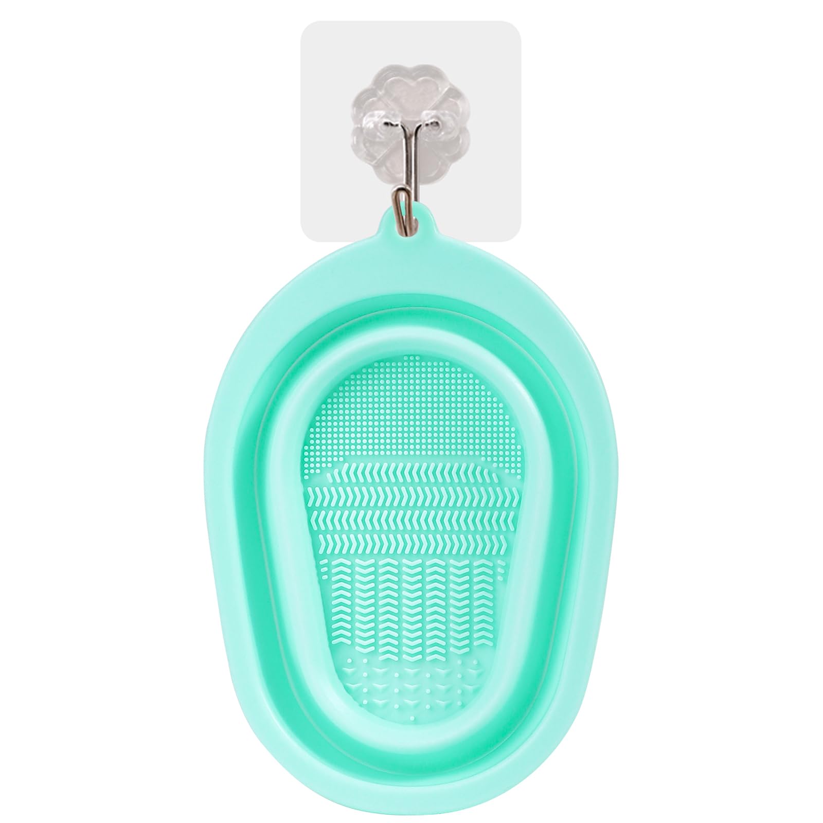 DUcare tappetino pulizia pennelli silicone verde
