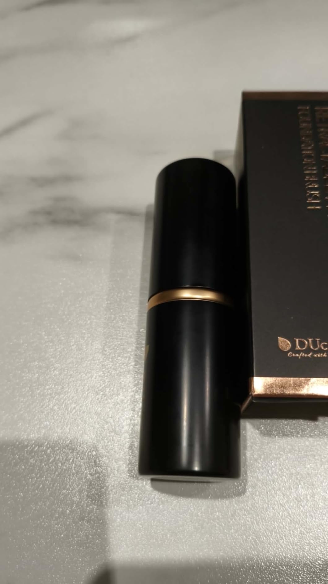 DUcare pennello fondotinta kabuki retrattile nero