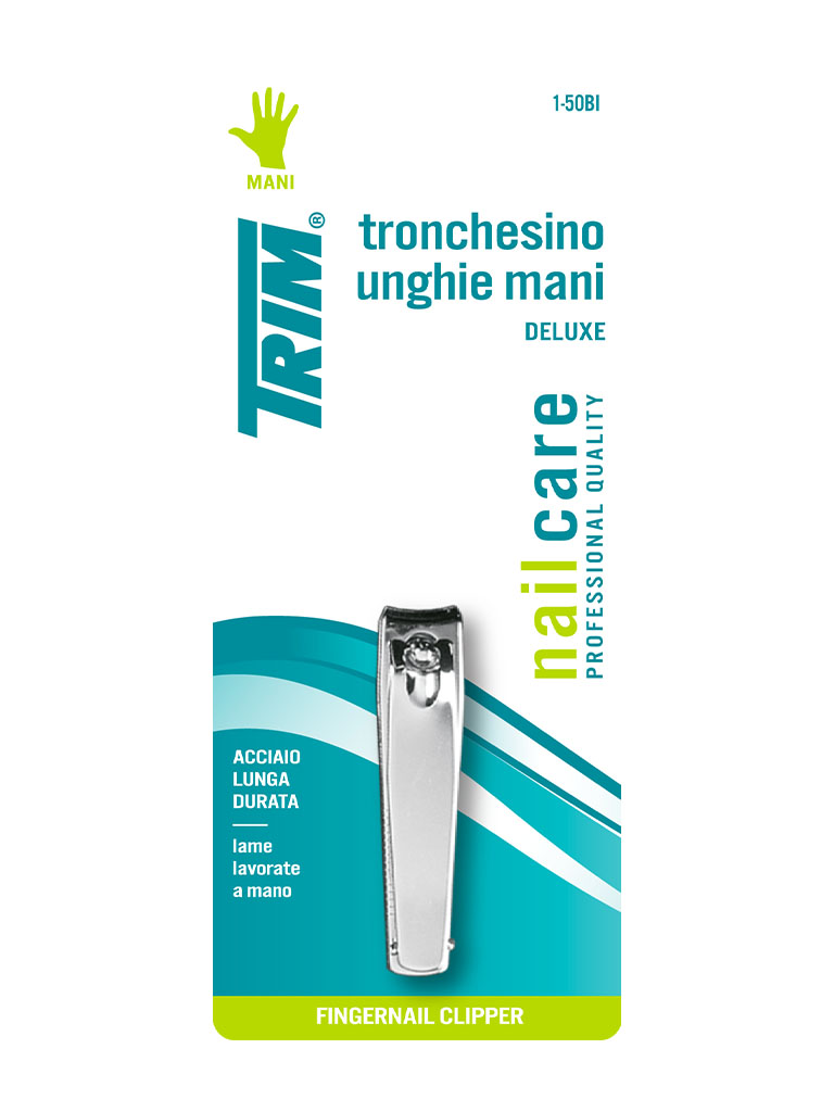 TRIM Deluxe 1-50B tronchesino unghie mani acciaio