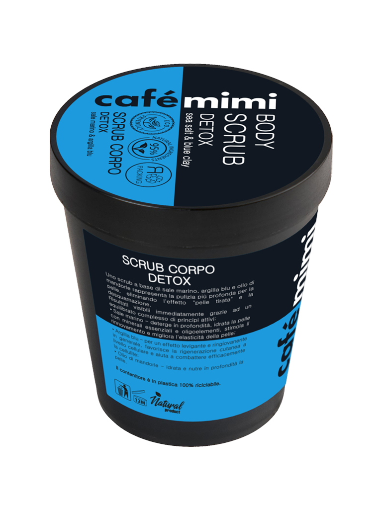 Café Mimi 3799 scrub corpo detox sale marino 330 g
