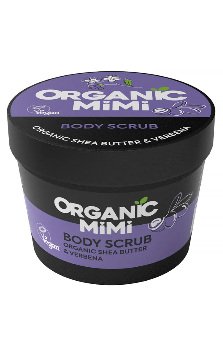 Organic Mimi Scrub Corpo Karité Verbena 120 g