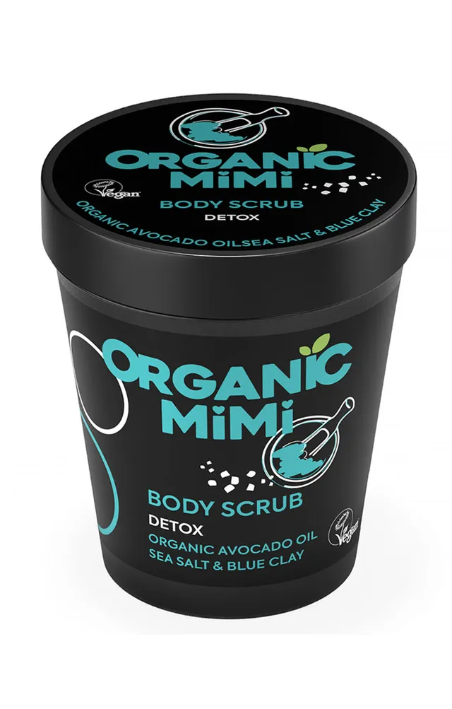 Organic Mimi scrub corpo detox sale marino 280 g