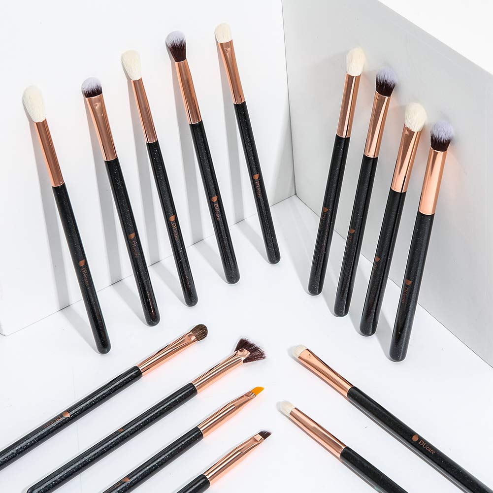 DUcare Set 15 Pennelli Trucco Occhi Professionale