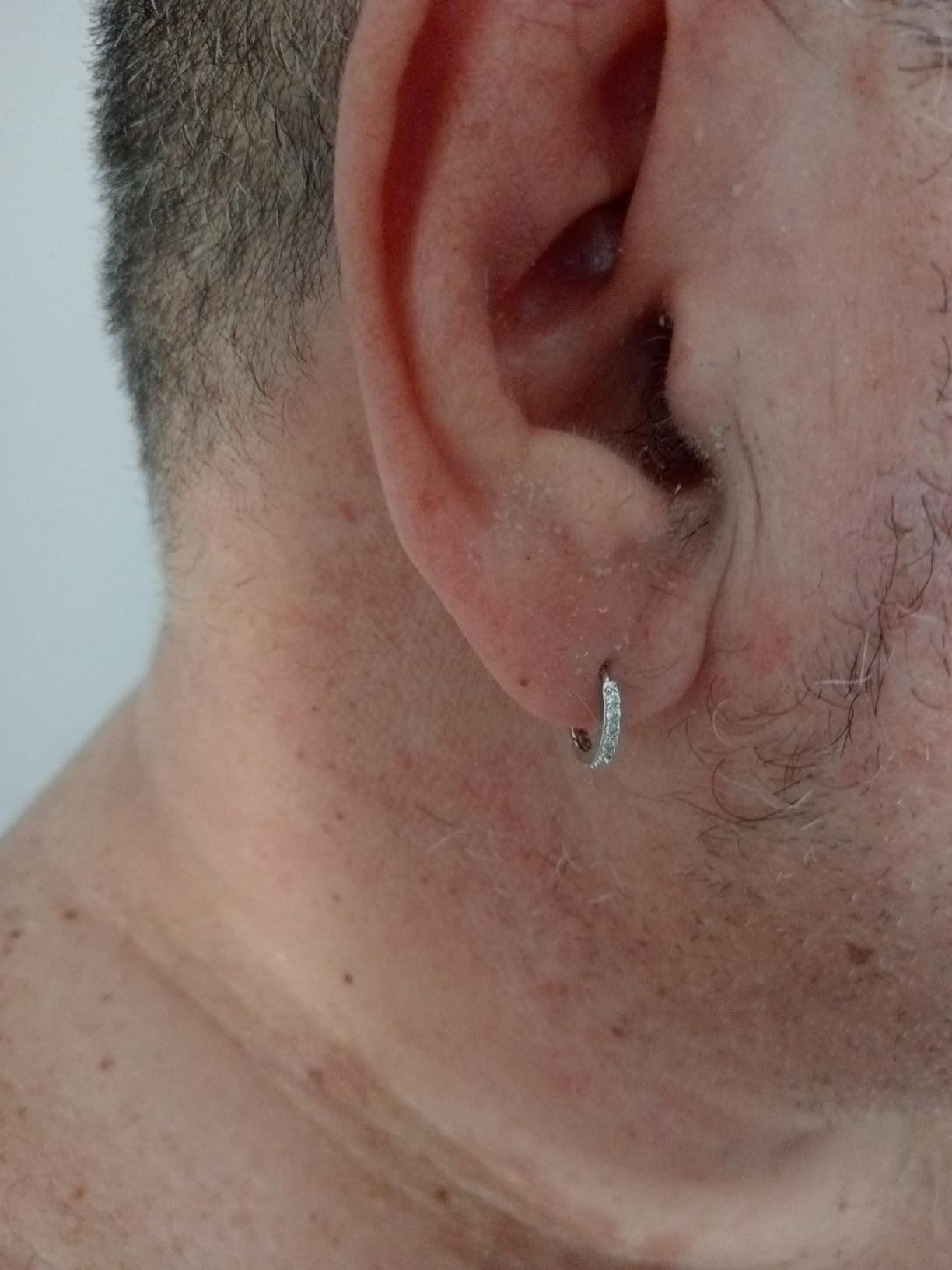 SJBAUTYO Orecchini a Cerchio Piccoli Argento 3 Paia Anallergici