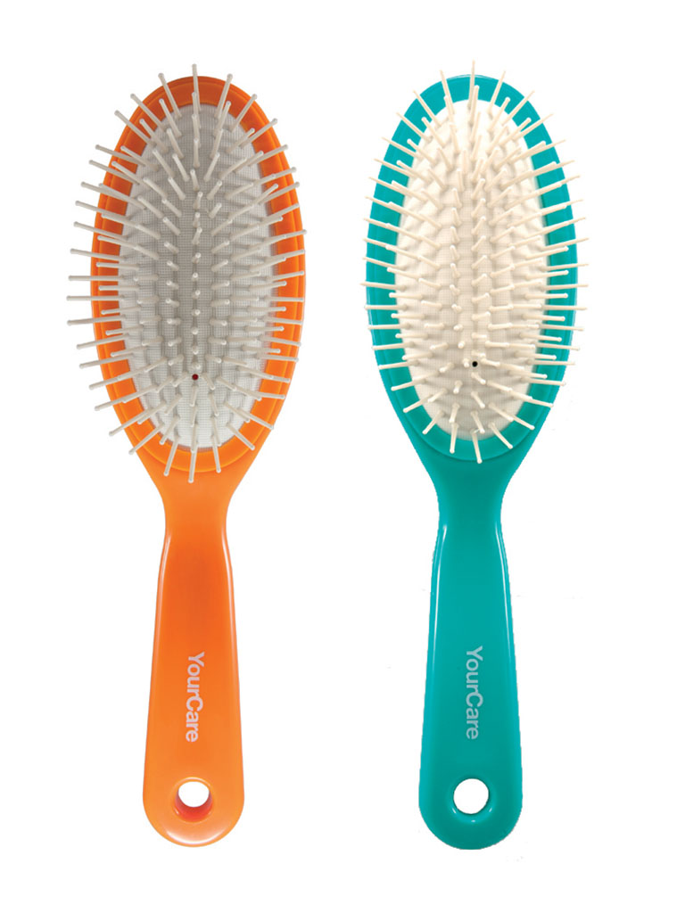 YourCare 6933 spazzola ovale grande capelli colorata