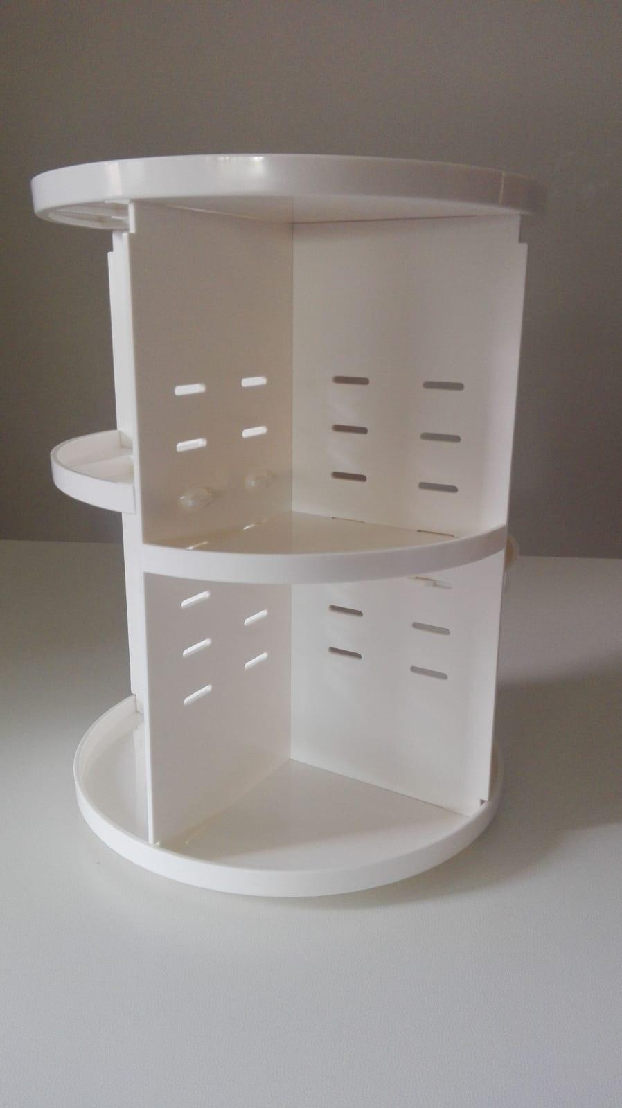 Auxmir Organizer Trucchi Rotante 360° 9 Ripiani Trasparente