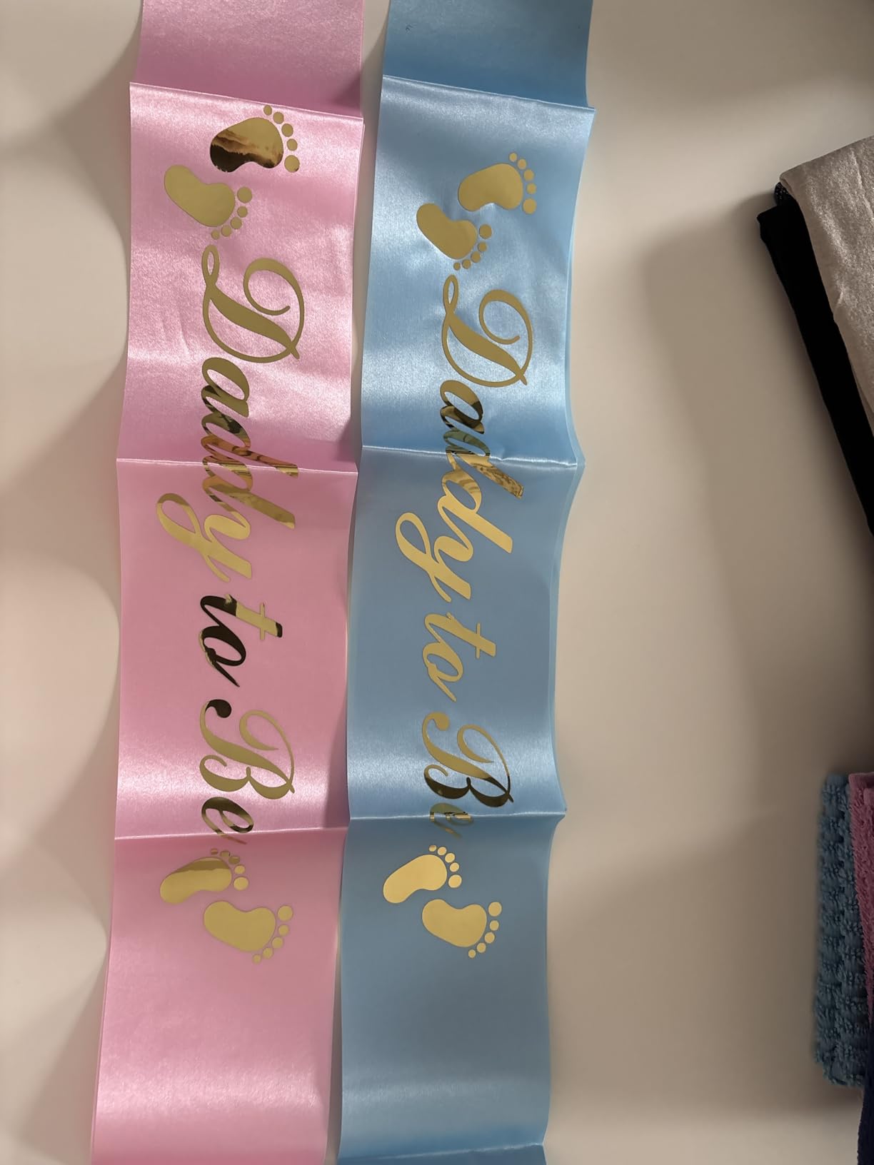 SJBAUTYO Set Baby Shower Fascia e Sash 3 Pezzi