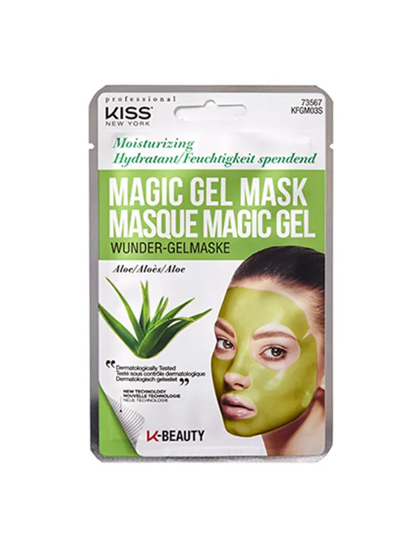 KISS Magic Gel maschera viso aloe monouso idratante