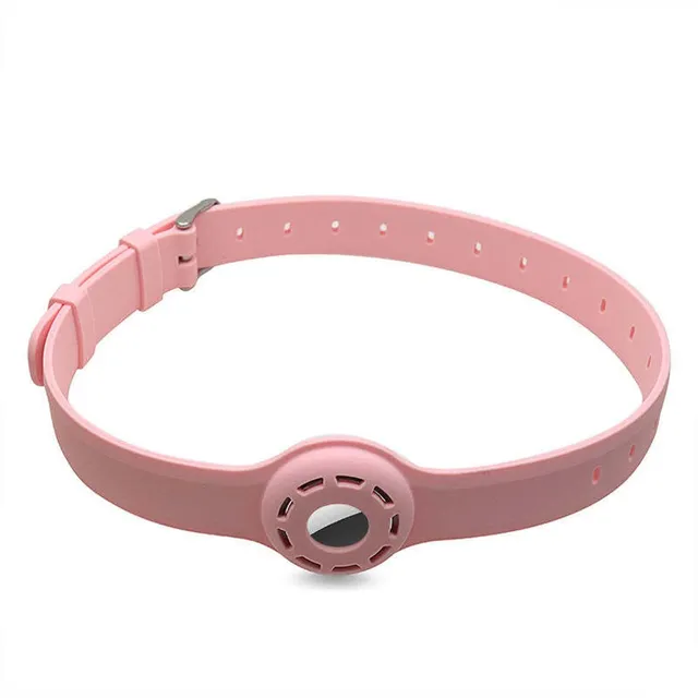 SJBAUTYO Collare Gatto Silicone AirTag 35 cm Antistrozzo