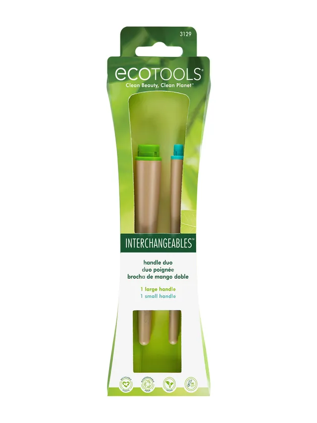 EcoTools Interchangeables Handle Duo manici pennelli 2 pezzi viso