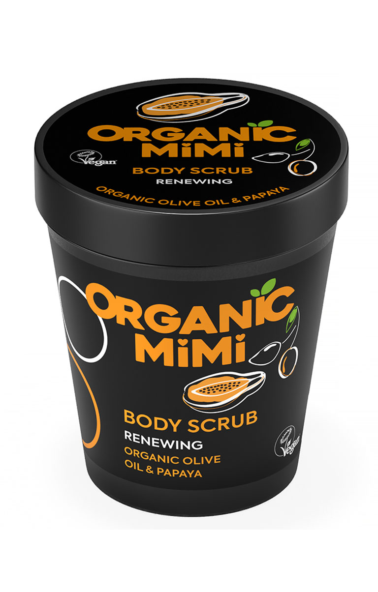 Organic Mimi Scrub Corpo Rinnovatore 250 g oliva