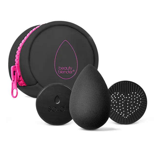 Beautyblender Besties Charcoal Blend Cleanse set 4 pezzi nero