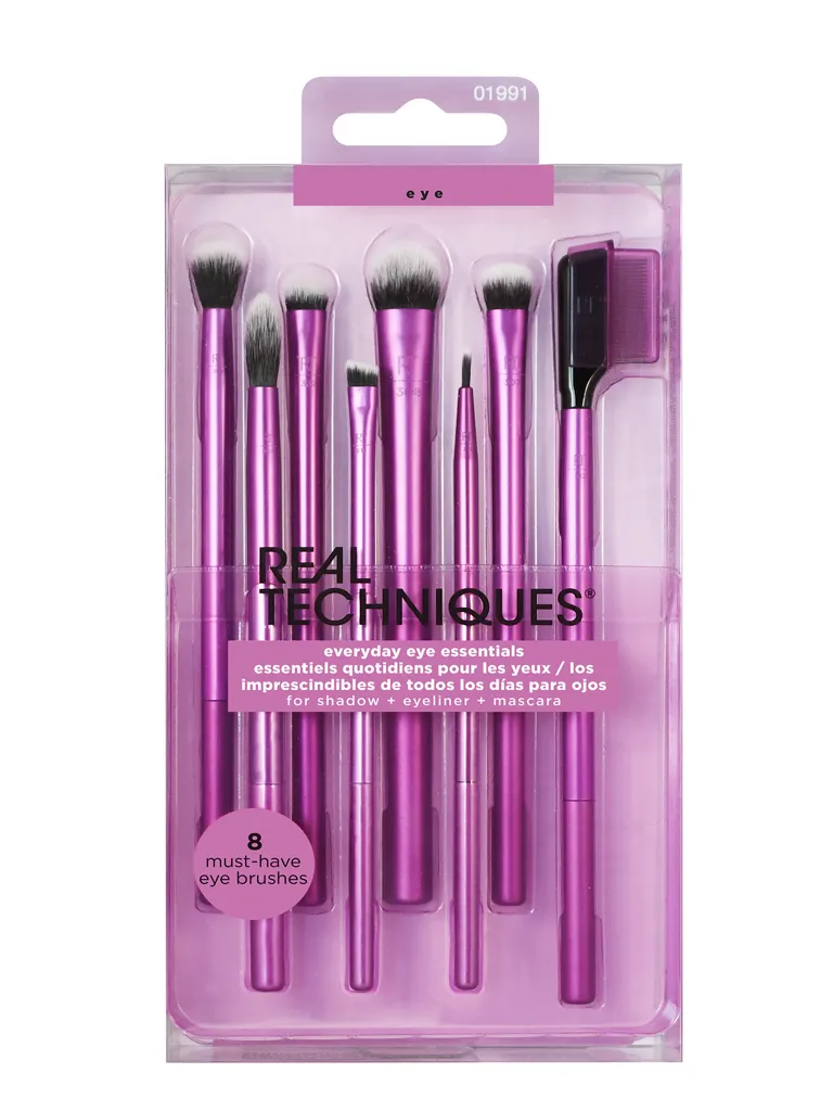 Real Techniques Everyday Eye Essentials 01991 Set 7 Pennelli