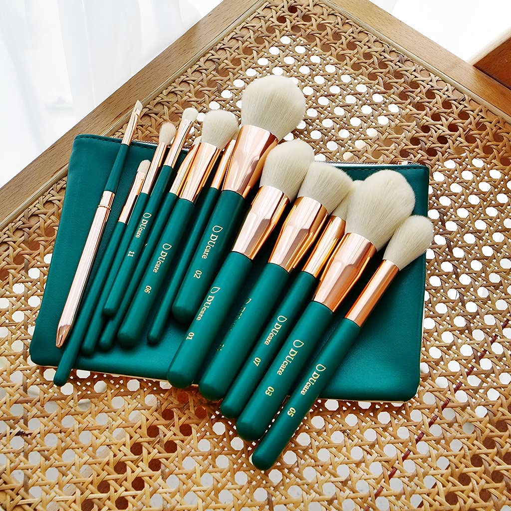 DUcare Set 13 Pennelli Trucco Viso Occhi Vegano